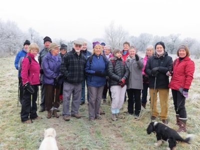 Horsell & Fairoaks Walk - 12th December 2012