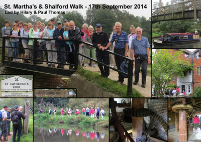 St Martha's and Shalford Walk - 17th September 2014