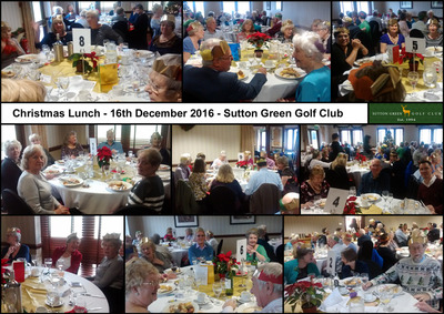 Christmas Lunch - Sutton Green - 16th December 2016