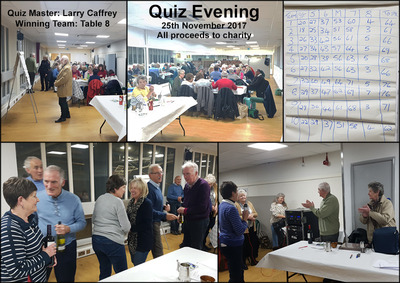 Quiz Evening - 25th November 2017