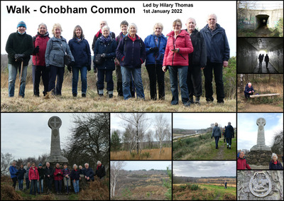 Walk - Chobham Common - 1st January 2022